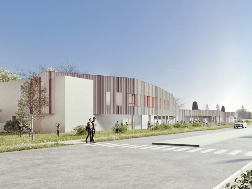 Un nouveau conservatoire et un centre de loisirs Jean Moulin en construction à Meyzieu