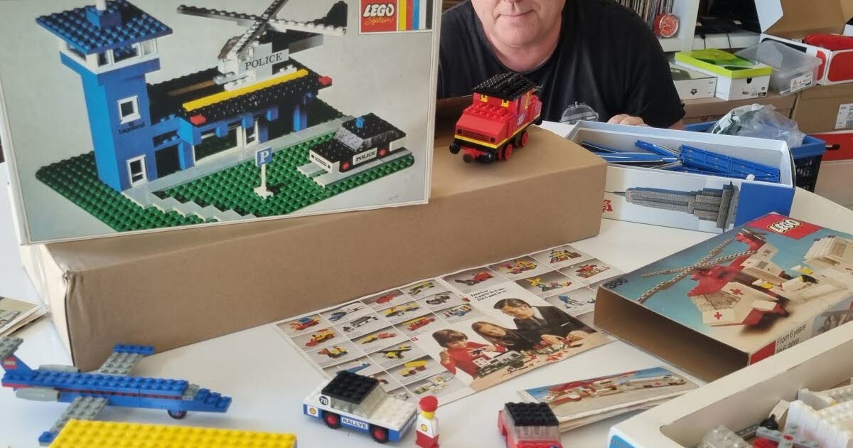 Meyzieu : un multi-collectionneur présentera ses Legos des années 70