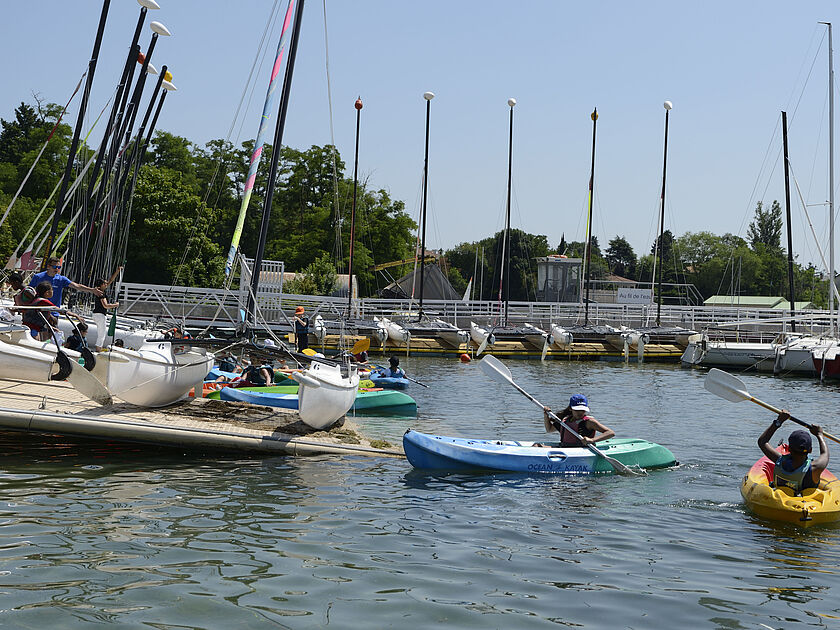 Apprenez à naviguer à l'école de voile de Meyzieu